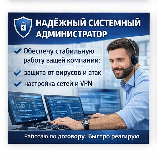Надёжный системный администратор Донецк