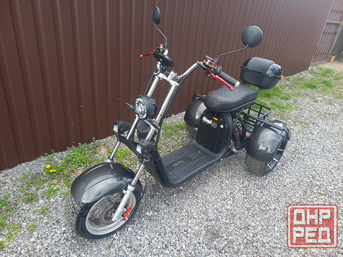 Электроскутер трехколесный Донецк - изображение 1