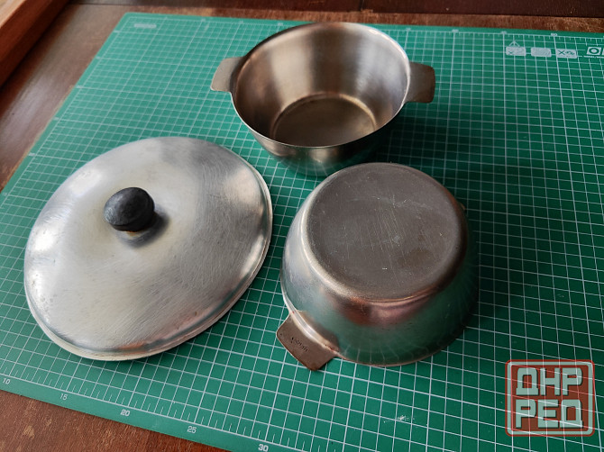 Мисочки из нержавейки, крышка алюминиевая Донецк - изображение 1