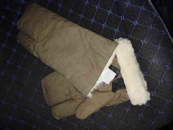 Новые рукавицы трехпалые. ркка, ввс, овчина Донецк