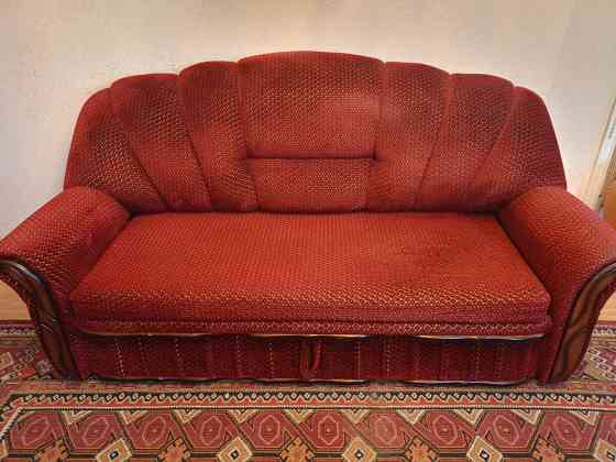 Продается мягкая мебель (комплект: диван + два кресла) Донецк