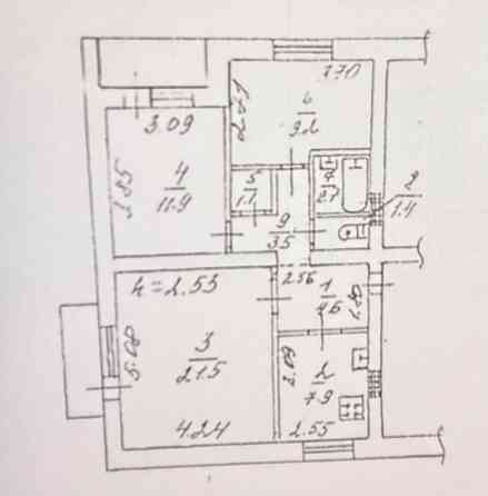 Автономное отопление , центр города ! Ясиноватая