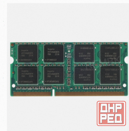 Оперативная Память so-dimm 8gb Ddr3-1600 pc3-12800 Foxconn Foxline, cl11, 1.5v, (512x8), - арт:5546 Донецк - изображение 3