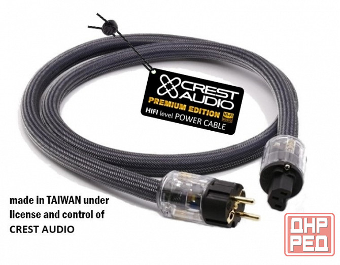 Кабель сетевой CREST AUDIO серии Premium Донецк - изображение 2