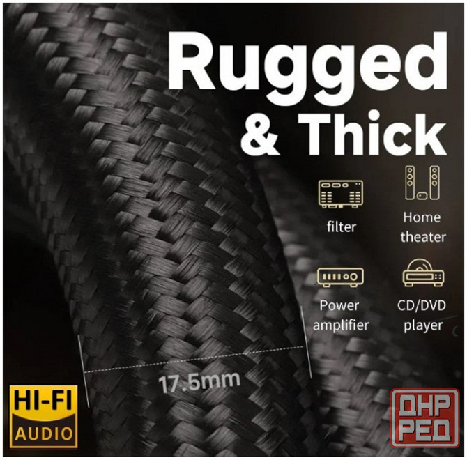 Кабель сетевой CREST AUDIO серии Premium Донецк - изображение 5