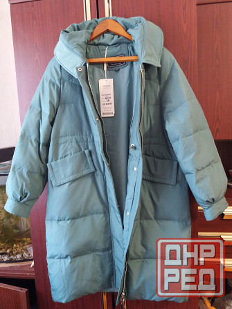 Продам пальто новое с бирками пуховик р. 42-44 ( евро 36) Донецк - изображение 2