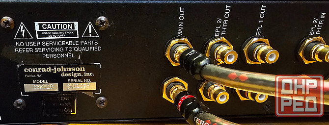 Hi-end транзисторный пред с ламповым звучанием Conrad-Johnson Premier 18LS усилитель предварительный Донецк - изображение 5