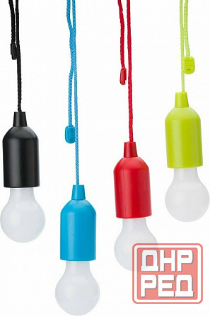 Лампа на веревке для кемпенга/гардероба Донецк - изображение 1