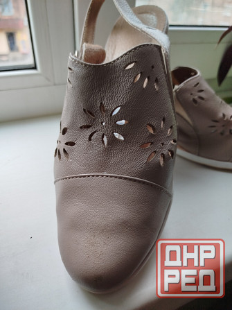 Босоножки женские кожаные Донецк - изображение 3