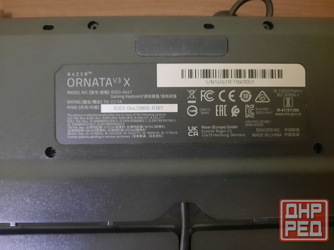 Клавиатура Razer Ornata v3 x Донецк - изображение 4