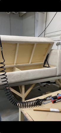 диван прямой с бельевыми ящиками Донецк