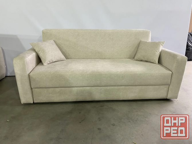диван прямой с бельевыми ящиками Донецк - изображение 1