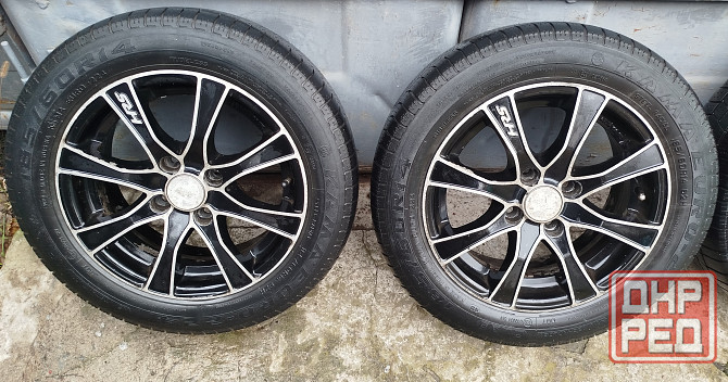 Титановые диски R14 (колеса) с резиной 4x98 Донецк - изображение 1