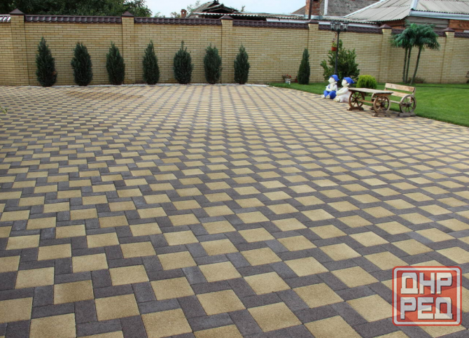 укладка тротуарной плитки фэм Донецк - изображение 1