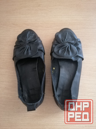 Продам туфли кожаные балетки р. 36 Донецк - изображение 2