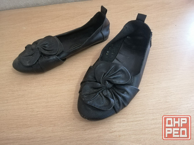 Продам туфли кожаные балетки р. 36 Донецк - изображение 3