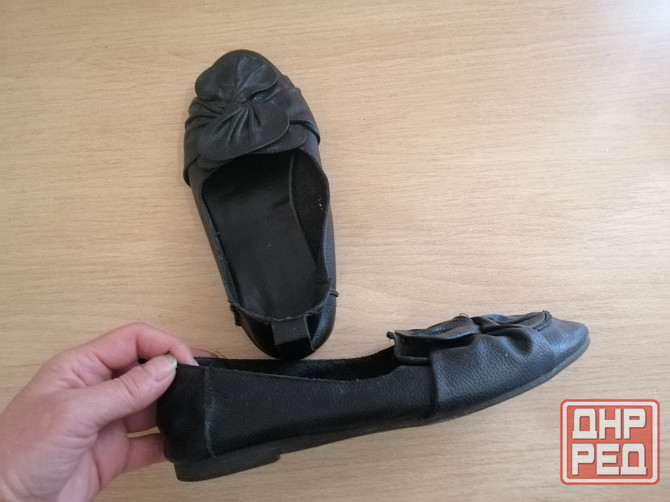 Продам туфли кожаные балетки р. 36 Донецк - изображение 5
