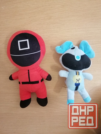 Игрушки слоник бубба и игра в кальмара Донецк - изображение 1