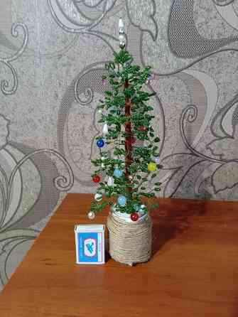 Ёлочка из бисера Макеевка