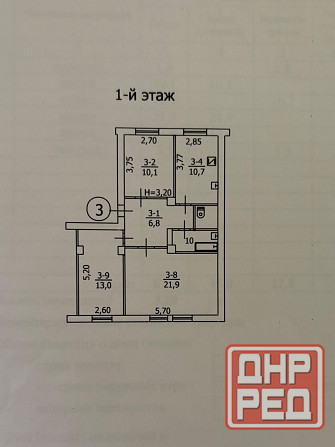 Продажа 3х кв. Гвардейка Макеевка - изображение 10