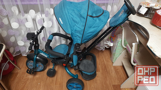 Продам прогулочную коляску и велосипед с род. ручкой Донецк - изображение 2