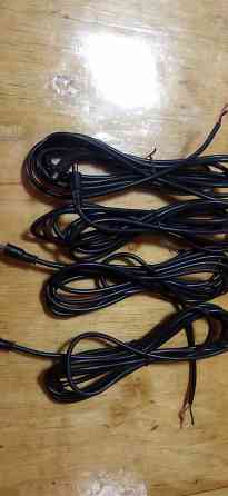 Кабель 2*0.5 с разъемом DC 5.5 x 2.1 мм Донецк