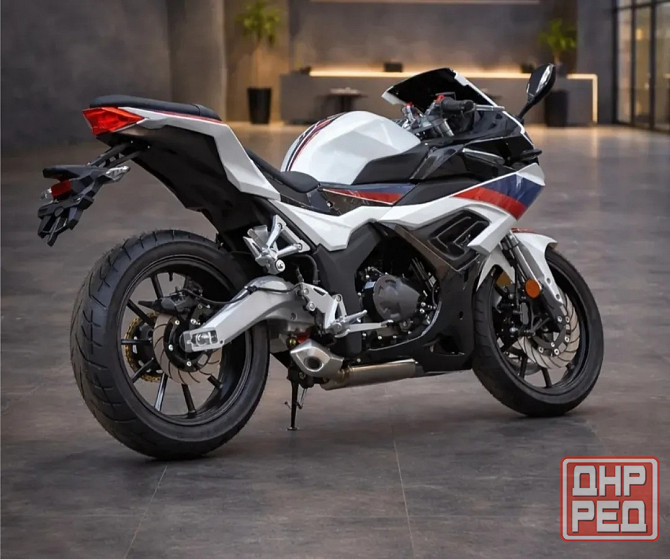 Мотоцикл спортбайк FALCON PRIME 1 300сс 27лс белый с птс Донецк - изображение 6