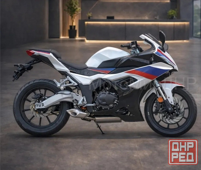 Мотоцикл спортбайк FALCON PRIME 1 300сс 27лс белый с птс Донецк - изображение 1