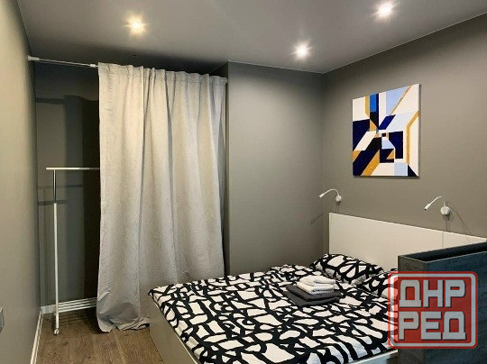 сдаётся уютная квартира студия в Ворошиловском районе. Улица Розы Люксембург, 29 Донецк - изображение 2