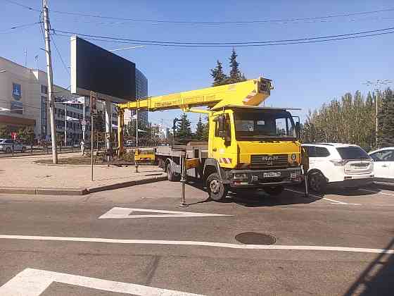 Аренда и услуги телескопической и комбинированной автовышки 22-42 метра Донецк