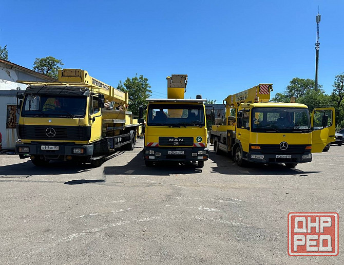 Аренда и услуги телескопической и комбинированной автовышки 22-42 метра Донецк - изображение 1