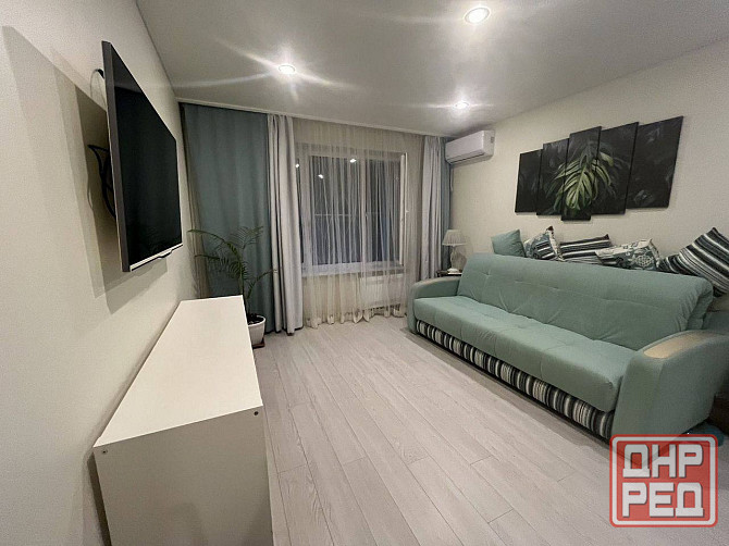 Сдается однокомнатная квартира с новым, качественным ремонтом в Ворошиловском районе Донецка по адр Донецк - изображение 4