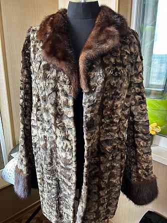 Шуба натуральная из кусочков Донецк