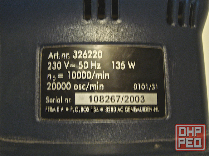 Машинка электрическая плоскошлифовальная Ferm Донецк - изображение 3