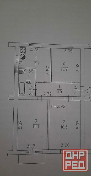Продам 3-ком. квартиру в Буденновском районе, ориентир Дк Пушкина. Донецк - изображение 1