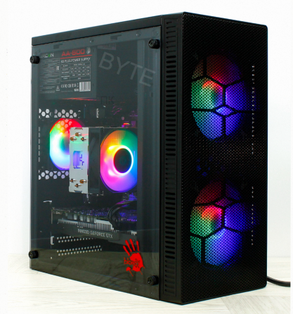 Игровой Компьютер Byte-hyperfluxpro| Intel Core i3-13100f (4 Ядра/8 Потоков) | 600w | Ssd - арт:9258 Макеевка