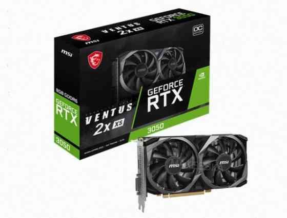 Видеокарта Msi Rtx3050 Ventus 2x xs 8gb oc Gddr6 128-bit dp Hdmi dl-dvi-d 2fan Rtl - арт:3435 Макеевка