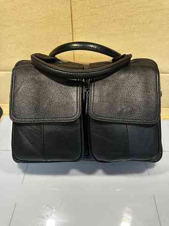 Мужская деловая сумка новая кожа Донецк