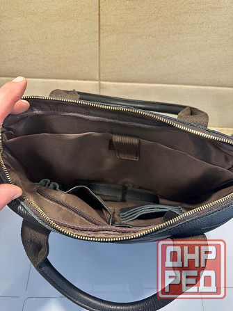 Мужская деловая сумка новая кожа Донецк - изображение 6