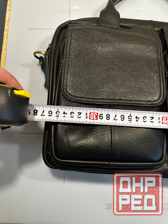 Мужская деловая сумка новая кожа Донецк - изображение 5