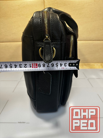 Мужская деловая сумка новая кожа Донецк - изображение 2