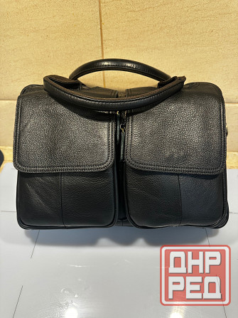 Мужская деловая сумка новая кожа Донецк - изображение 1