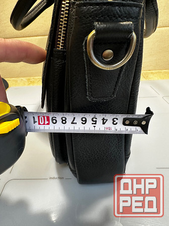 Мужская деловая сумка новая кожа Донецк - изображение 3