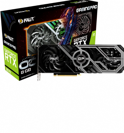 Видеокарта Palit Geforce Rtx 3070 Gamingpro 8gb (ne63070019p2-1041a) б/у - арт:8954 Макеевка