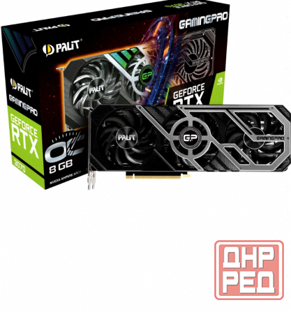 Видеокарта Palit Geforce Rtx 3070 Gamingpro 8gb (ne63070019p2-1041a) б/у - арт:8954 Макеевка - изображение 4