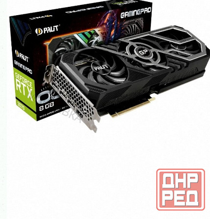 Видеокарта Palit Geforce Rtx 3070 Gamingpro 8gb (ne63070019p2-1041a) б/у - арт:8954 Макеевка - изображение 1