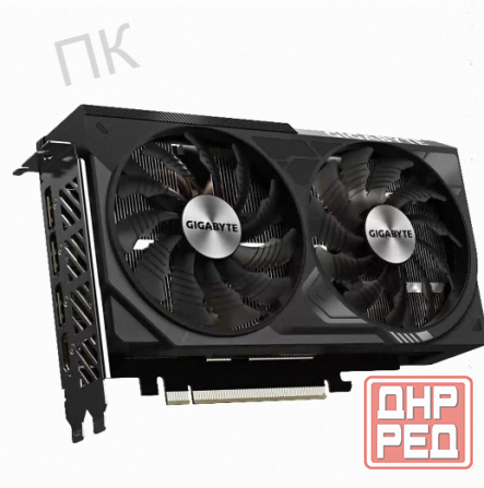 Видеокарта Gigabyte Rtx4070 Windforce 2x oc v2 12gb Gddr6 192bit 3xdp Hdmi 2fan Rtl - арт:8528 Макеевка - изображение 3