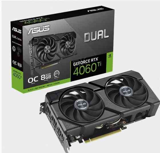Видеокарта Asus Nvidia Geforce Rtx 4060 ti 8gb Dual-rtx4060ti-o8g-evo/rtx4060ti, Hdmi, dp - арт:6241 Макеевка