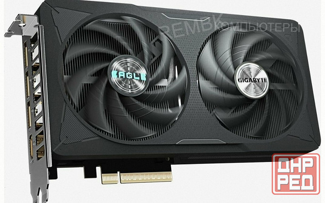 Видеокарта Gigabyte gv-n5060eagle oc-8gd 1.0 8гб, Ret - арт:8740 Макеевка - изображение 1