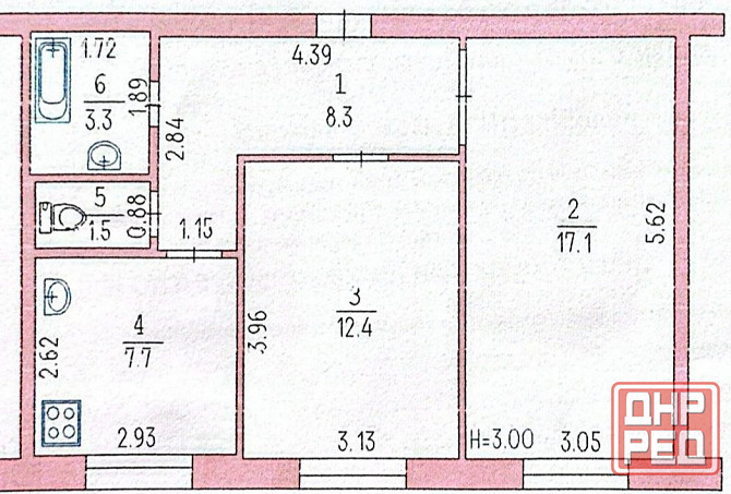 Срочно.Продам 2-ком.сталинку.Центр. Донецк - изображение 8